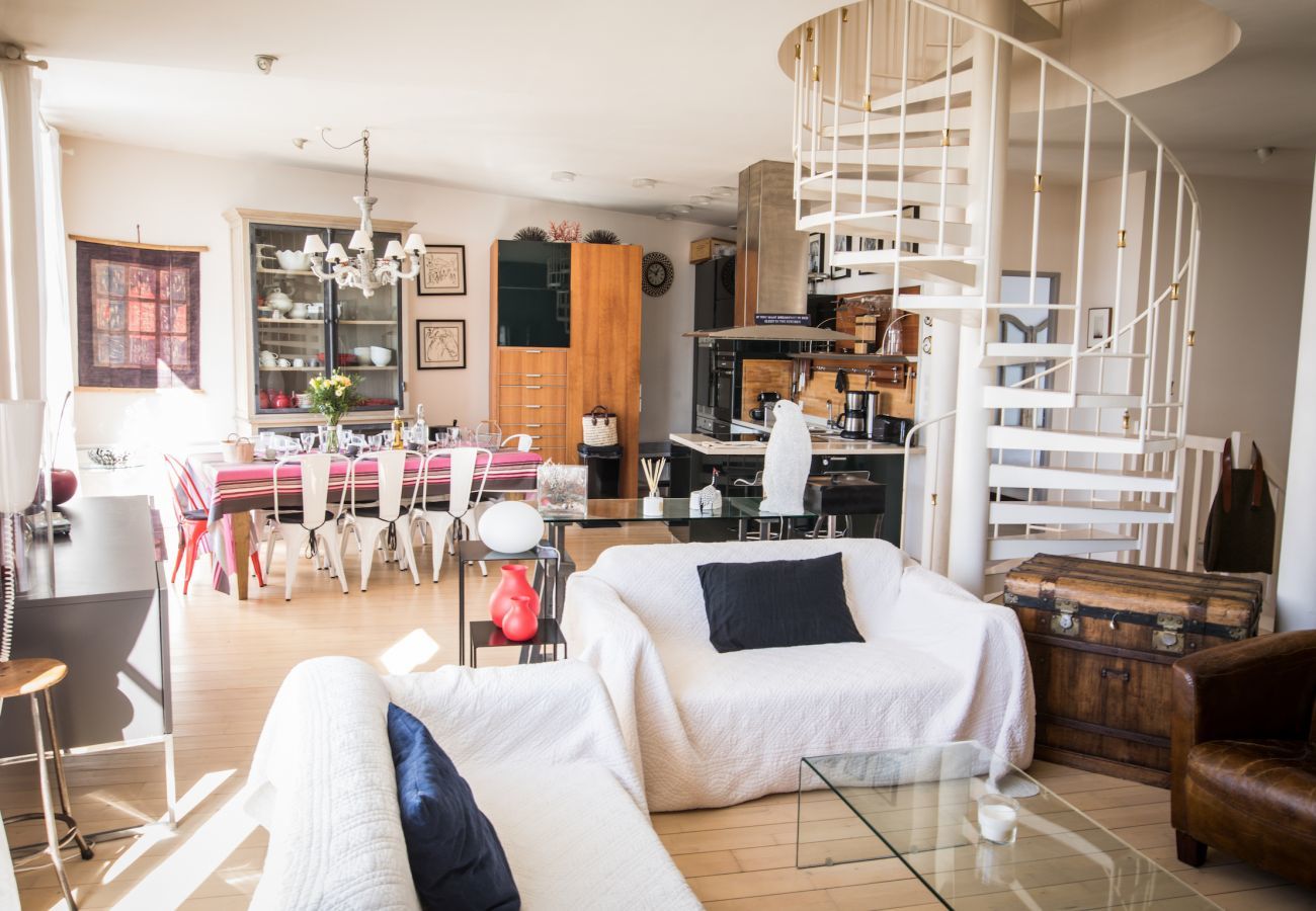 House in Saint-Martin-de-Ré - Flat 3* with terrace overlooking St Martin de Ré