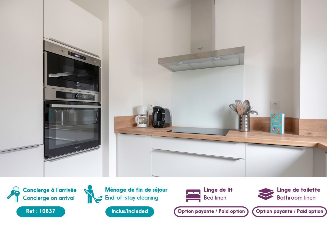 Apartment in La Baule-Escoublac - Flat with private terrace for 4