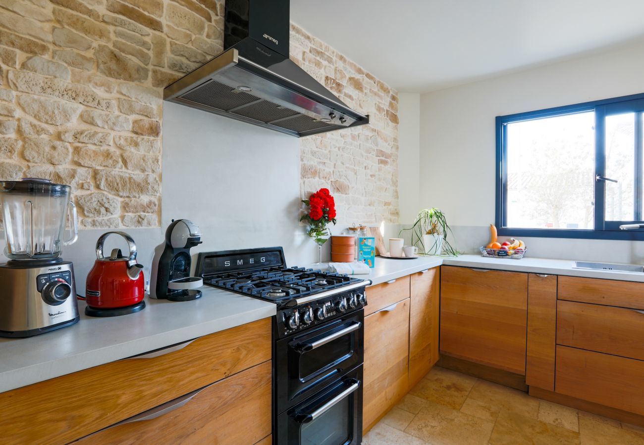 House in Rivedoux-Plage - Le 7 - Between sea and wood - House with pool