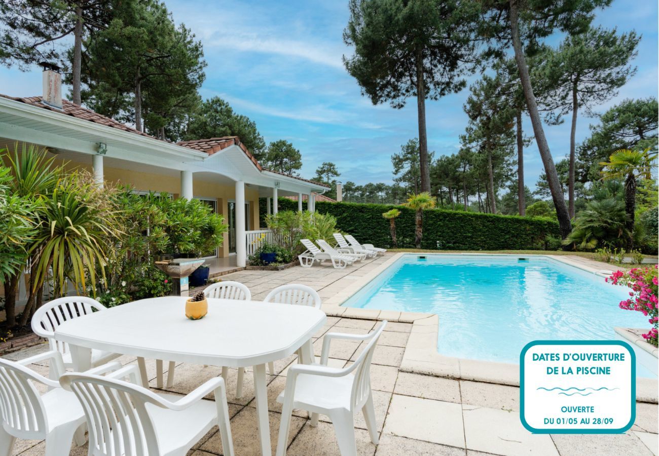 House in Lacanau - Swimming pool villa for 8 in Lacanau