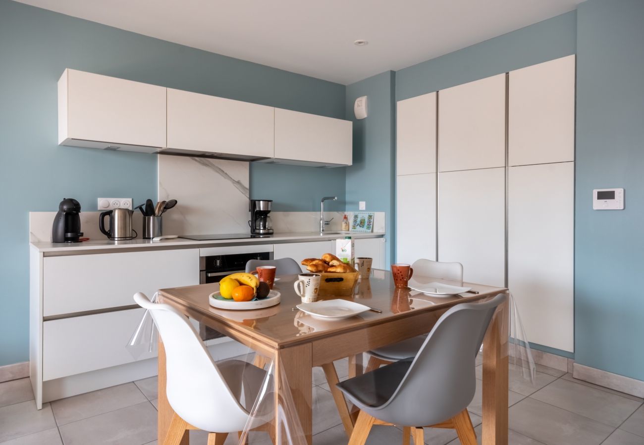 Apartment in Pléneuf-Val-André - Modern flat for 4 within walking distance of the beach