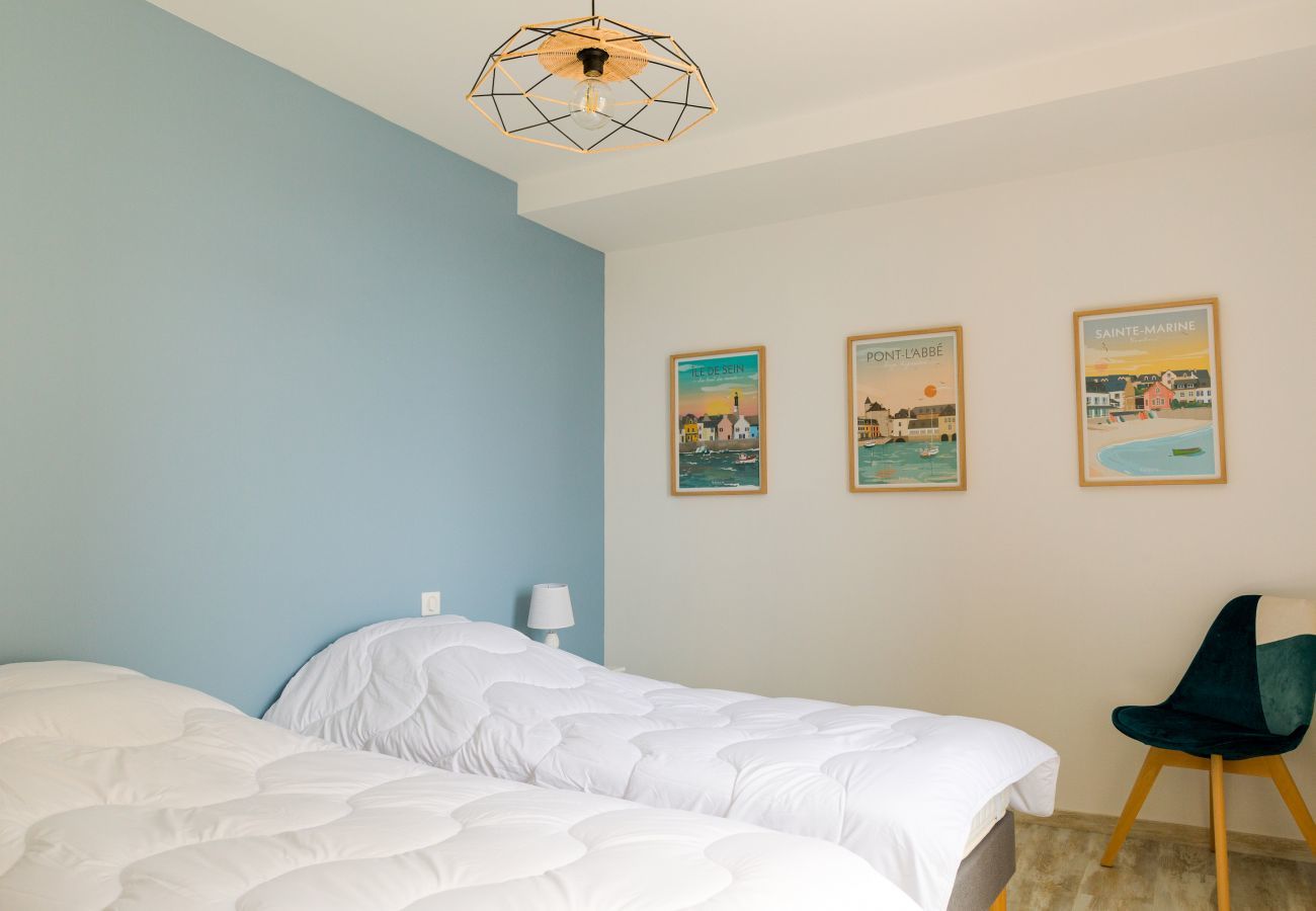 Apartment in Ile Tudy - 4 person flat with sea view 
