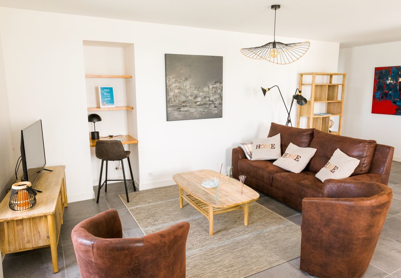 Apartment in Ile Tudy - 4 person flat with sea view 