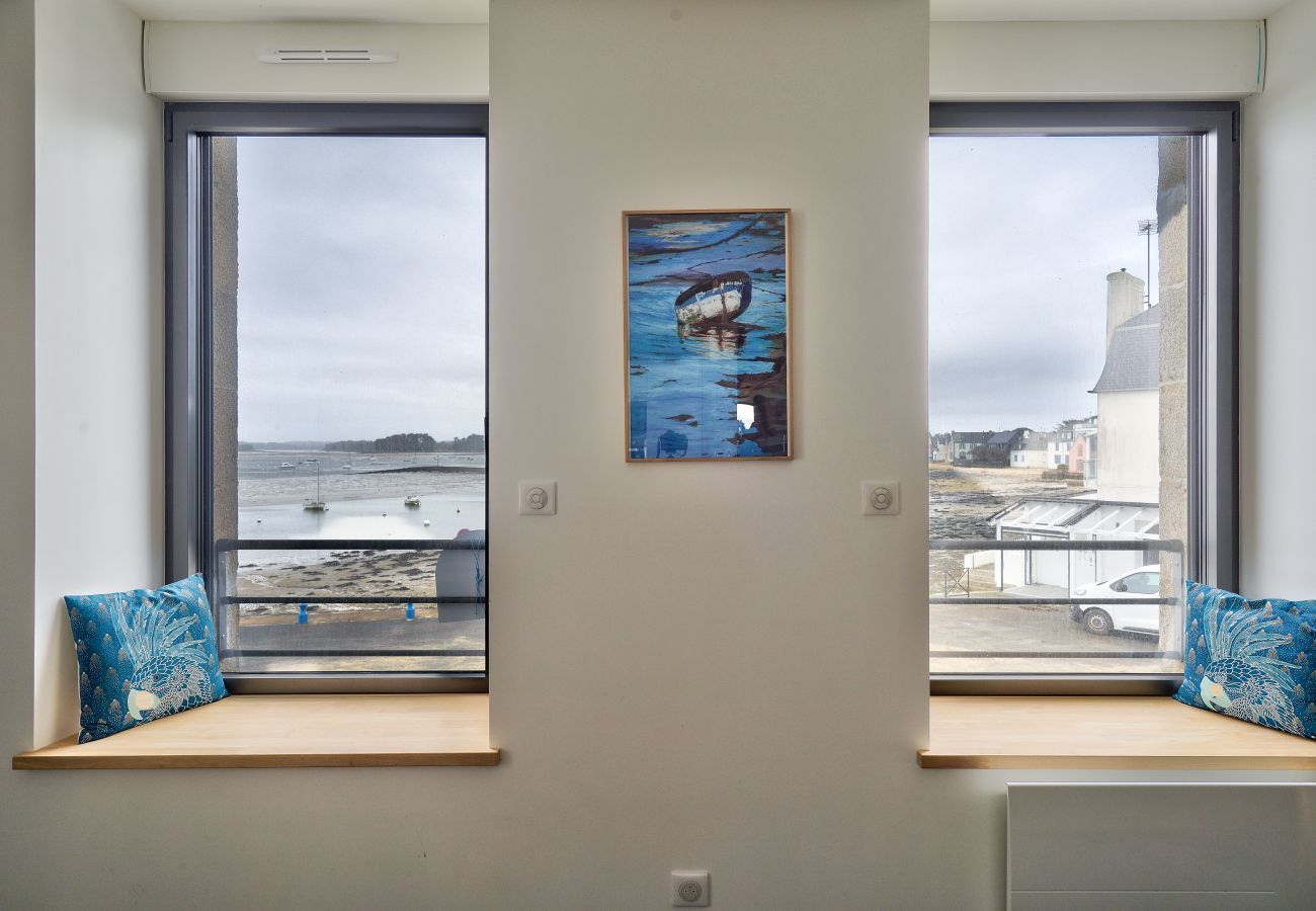 Apartment in Ile Tudy - 4 person flat with sea view 