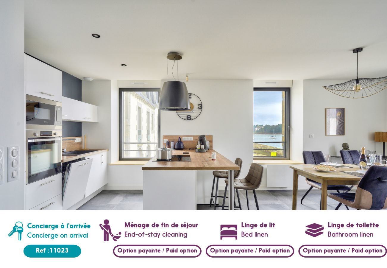 Apartment in Ile Tudy - 4 person flat with sea view 