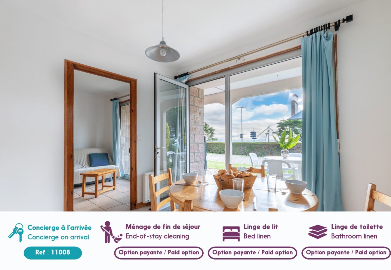 Studio in Pléneuf-Val-André - Sea view - Exceptional location for 4