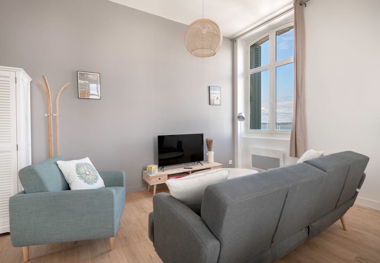 Apartment in Le Croisic - Beautiful flat with view on the port of Le Croisic