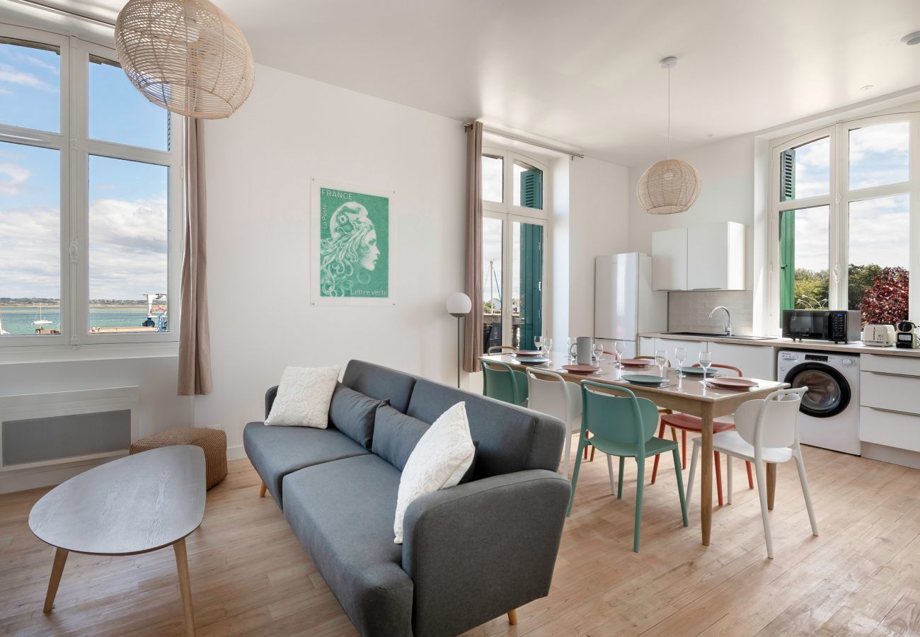Apartment in Le Croisic - Beautiful flat with view on the port of Le Croisic