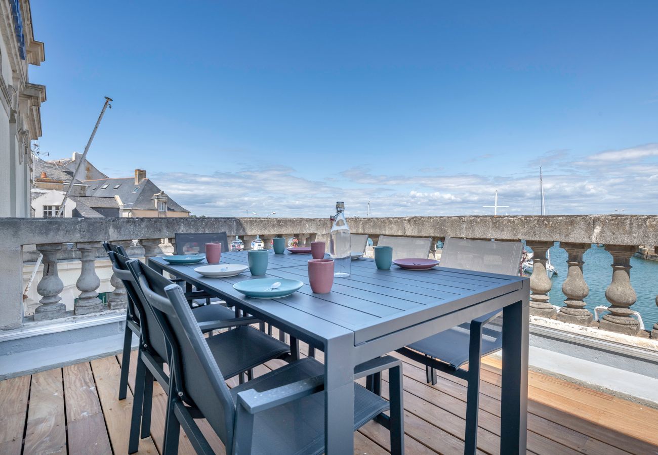 Apartment in Le Croisic - Beautiful flat with view on the port of Le Croisic