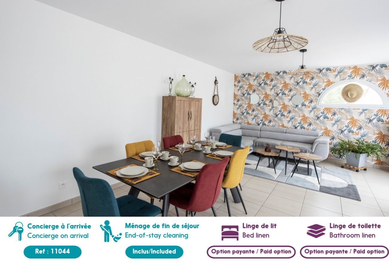 House in Saint-Hilaire-de-Riez - House for 6 between salt marshes and beaches