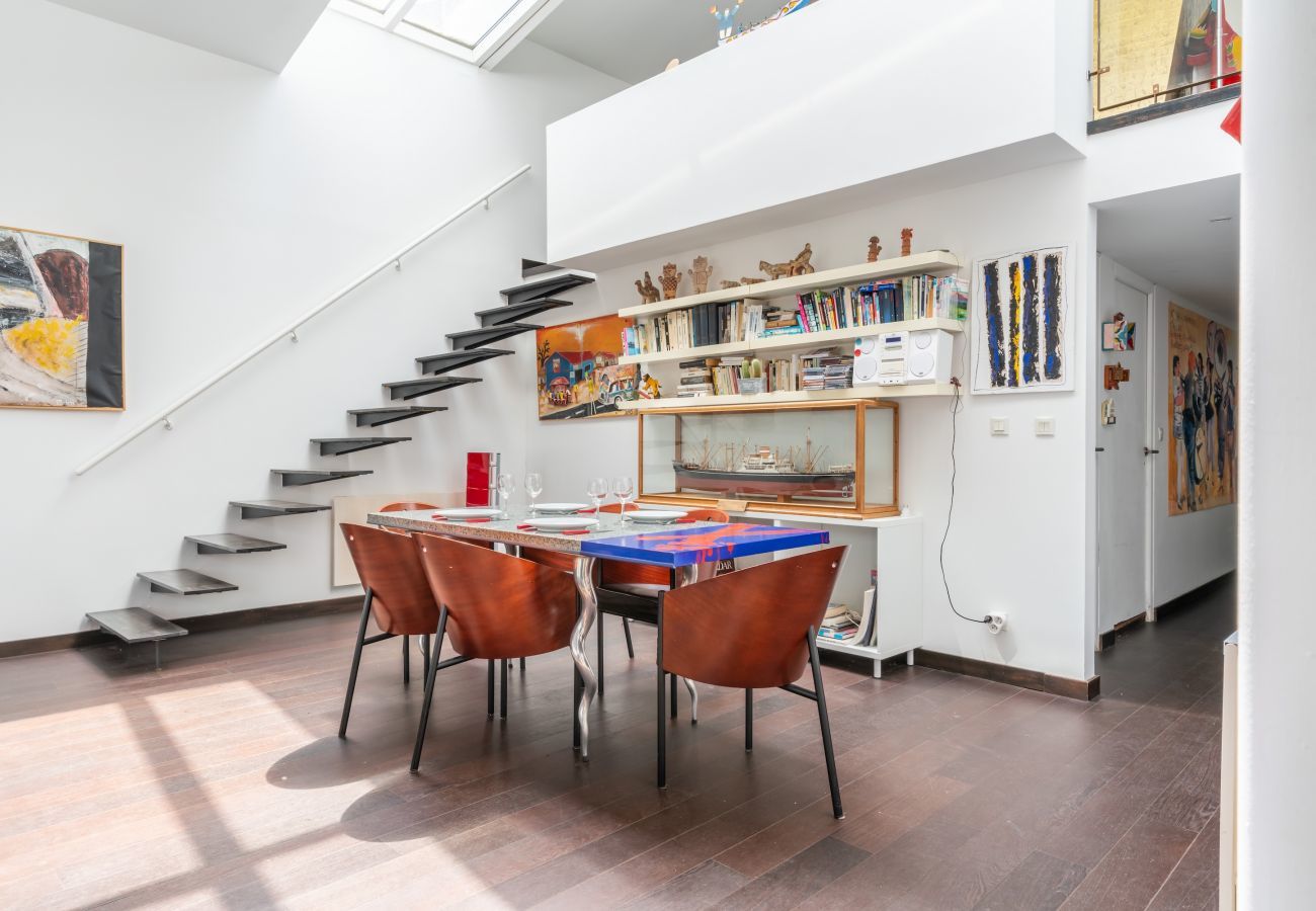 House in Nantes - Artist's loft in the heart of the Zola district (2 pers.)