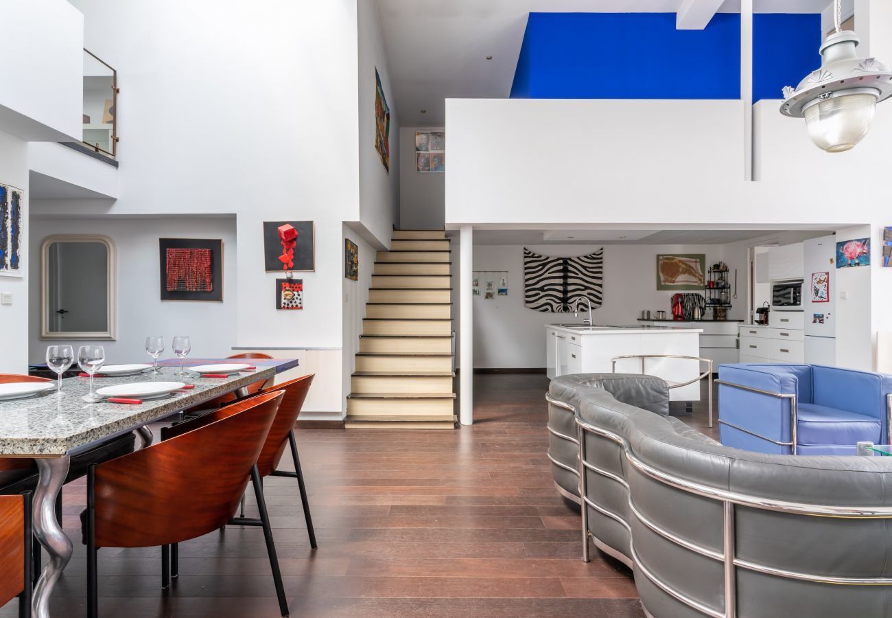 House in Nantes - Artist's loft in the heart of the Zola district (2 pers.)