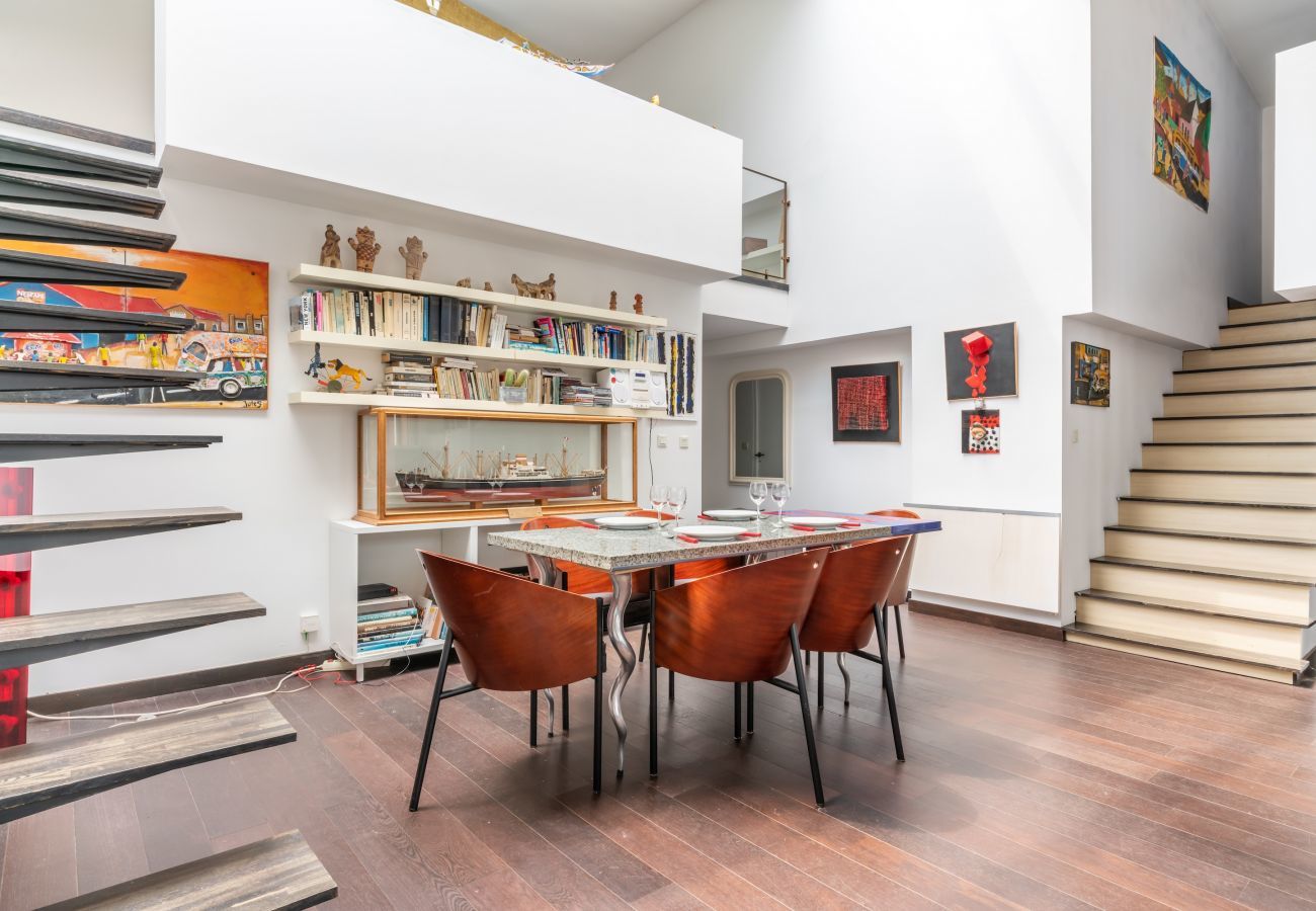 House in Nantes - Artist's loft in the heart of the Zola district (2 pers.)