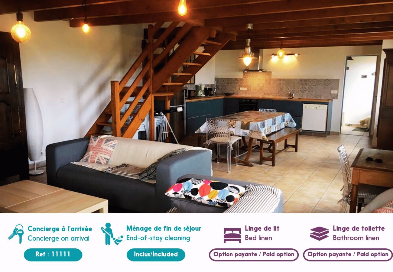 House in Tréguennec - Cottage- Sleeps 10 - Sea view