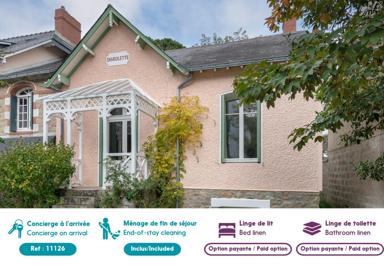 House in La Baule-Escoublac - Charming house 250 meters from the beach