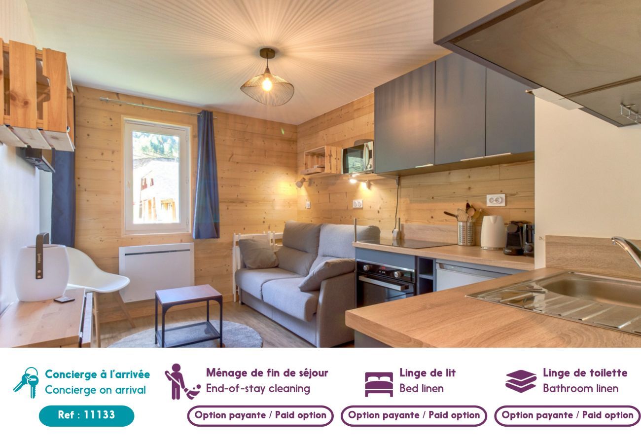 Apartment in Genos - Chalet atmosphere for 4 - 80m from the slopes