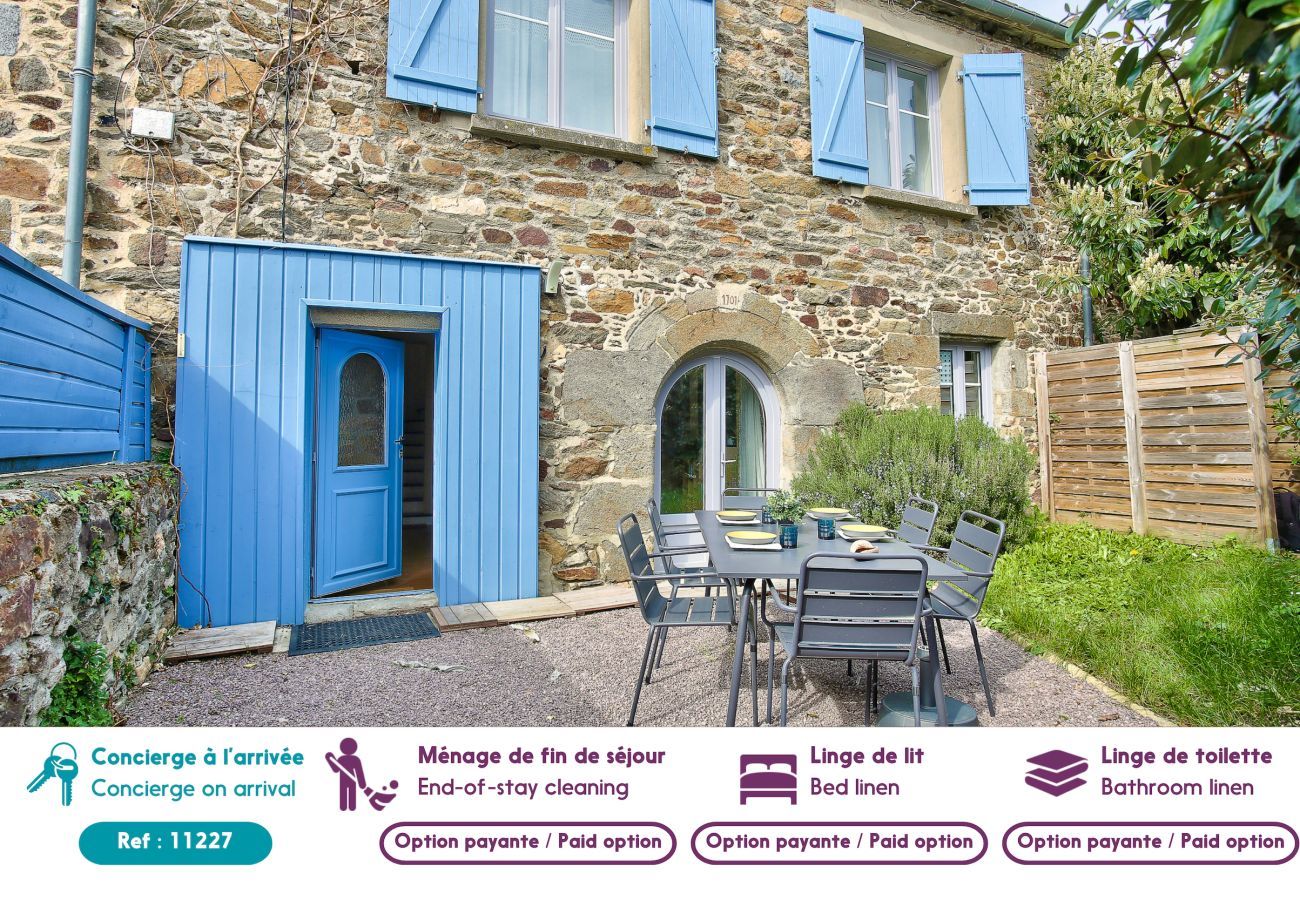 House in Saint-Suliac - 600m beach Saint-Suliac- Cottage for 4