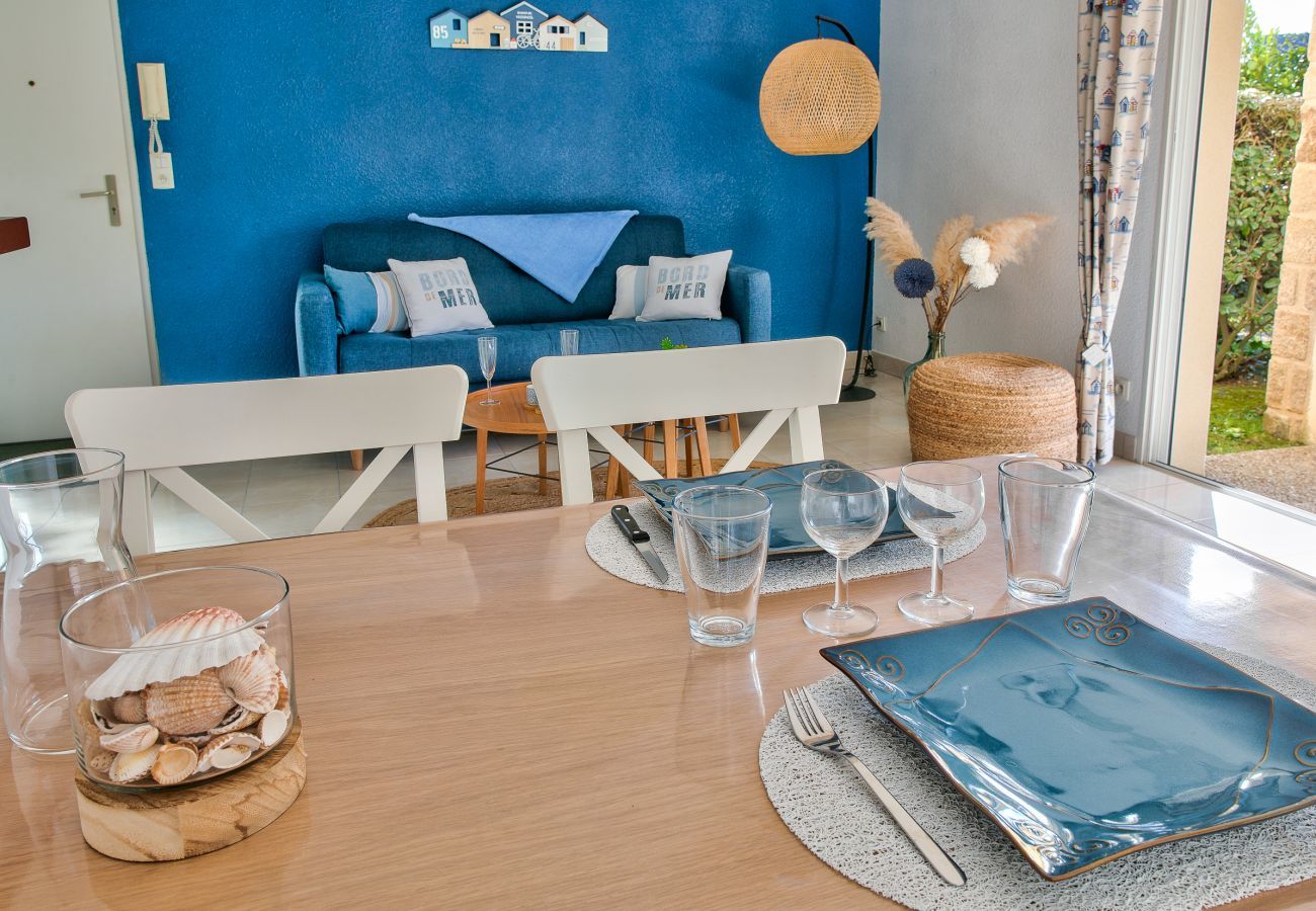 Apartment in Fouesnant - 400m from the sea, apartment with terrace for 2