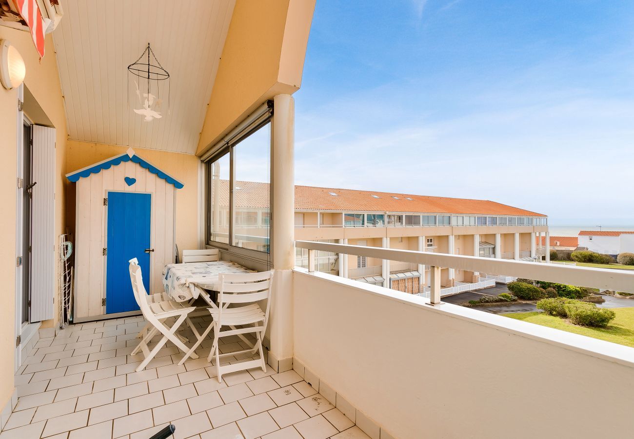 Apartment in Saint-Hilaire-de-Riez - Facing the sea- Flat for 4 on the corniche
