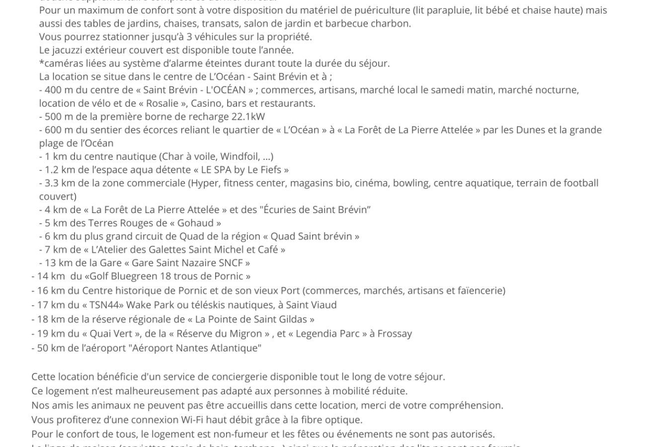 House in Saint-Brevin-les-Pins - Villa with jacuzzi - 15 pers. 350m from the beach 