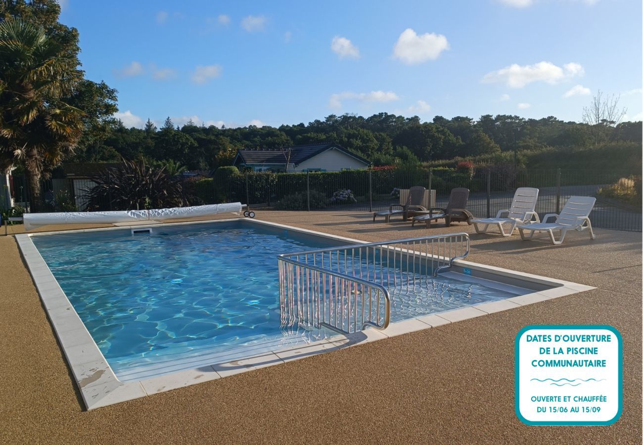 Chalet in Pont-l´Abbé - Chalet for 4, terrace & heated pool