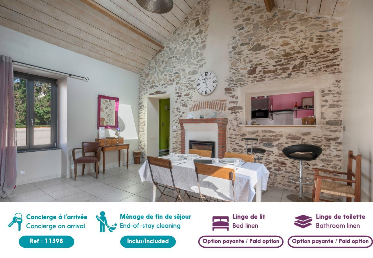 House in Pornic - Renovated farmhouse 500m from the center of Pornic for 4