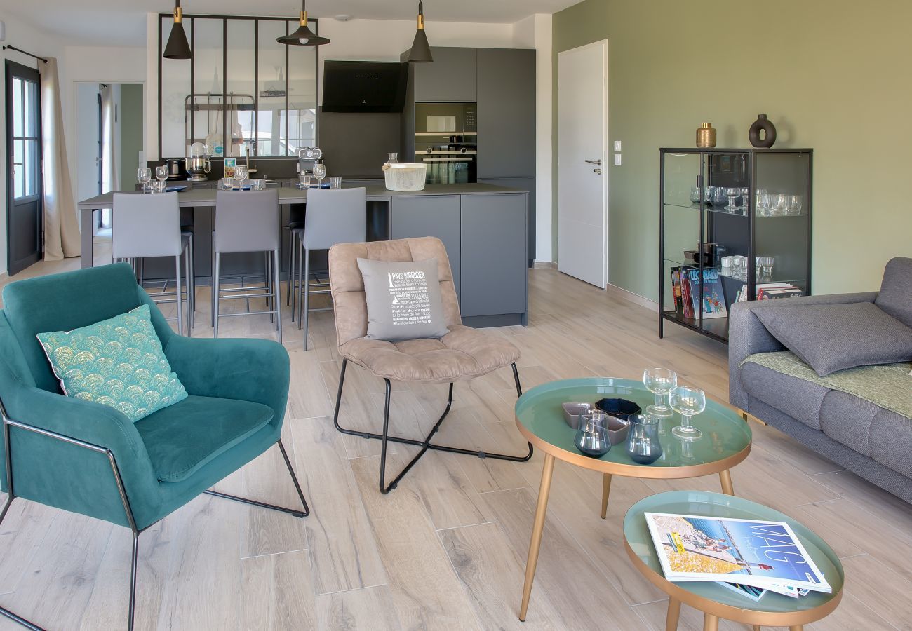 House in Penmarch - Modern house for 6 - 500m from Pors Corn beach