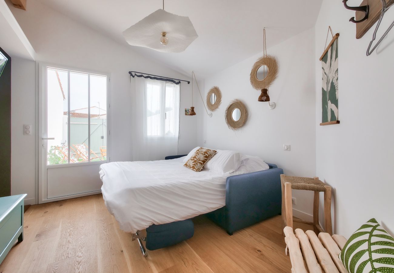 Studio in Rivedoux-Plage - Studio with terrace 250 meters from the port