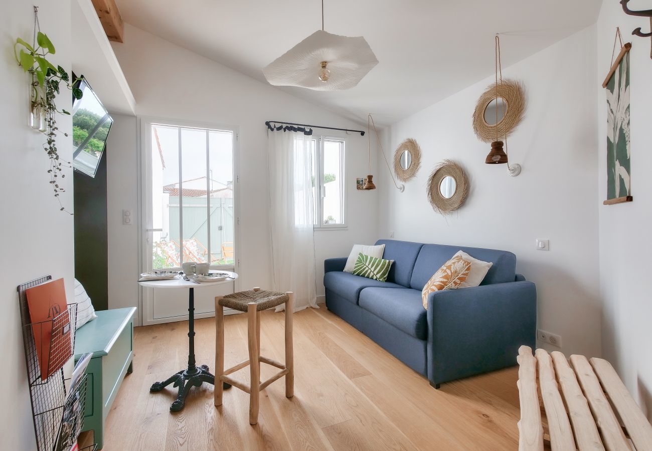 Studio in Rivedoux-Plage - Studio with terrace 250 meters from the port