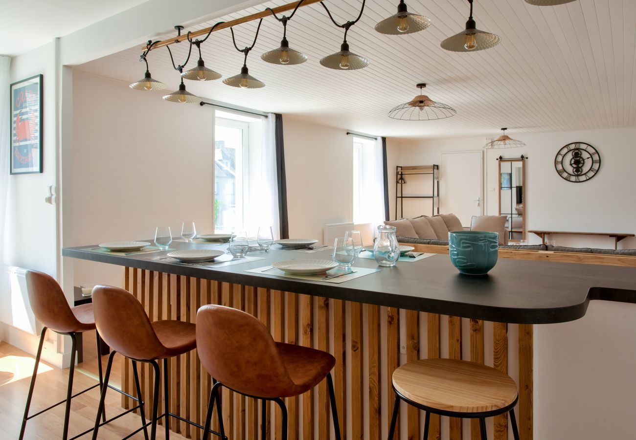 Apartment in Loctudy - 100m from Loctudy Harbour, nice flat for 6 people