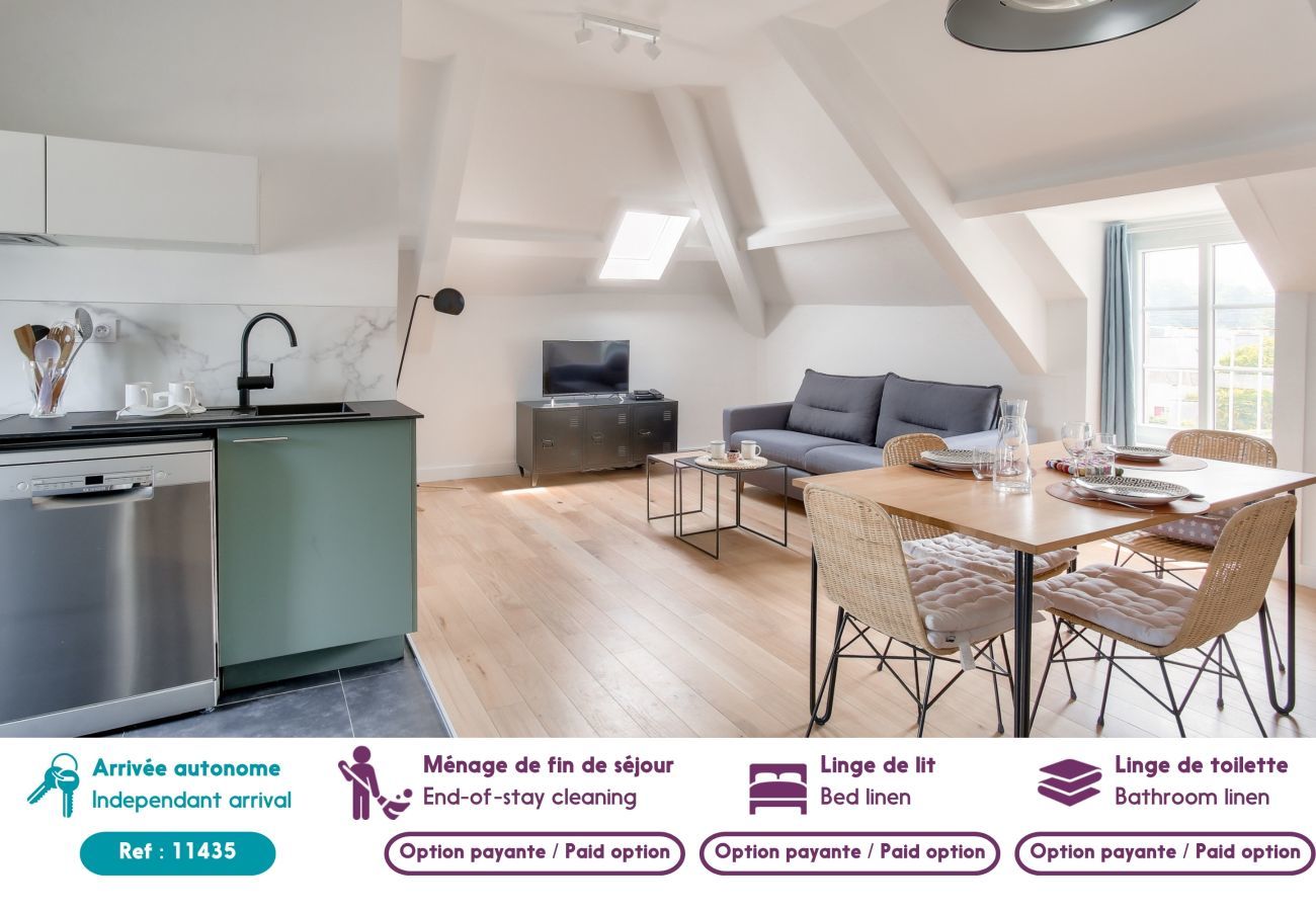 Apartment in Dinard - 1km Prieuré beach - Dinard- Flat for 2
