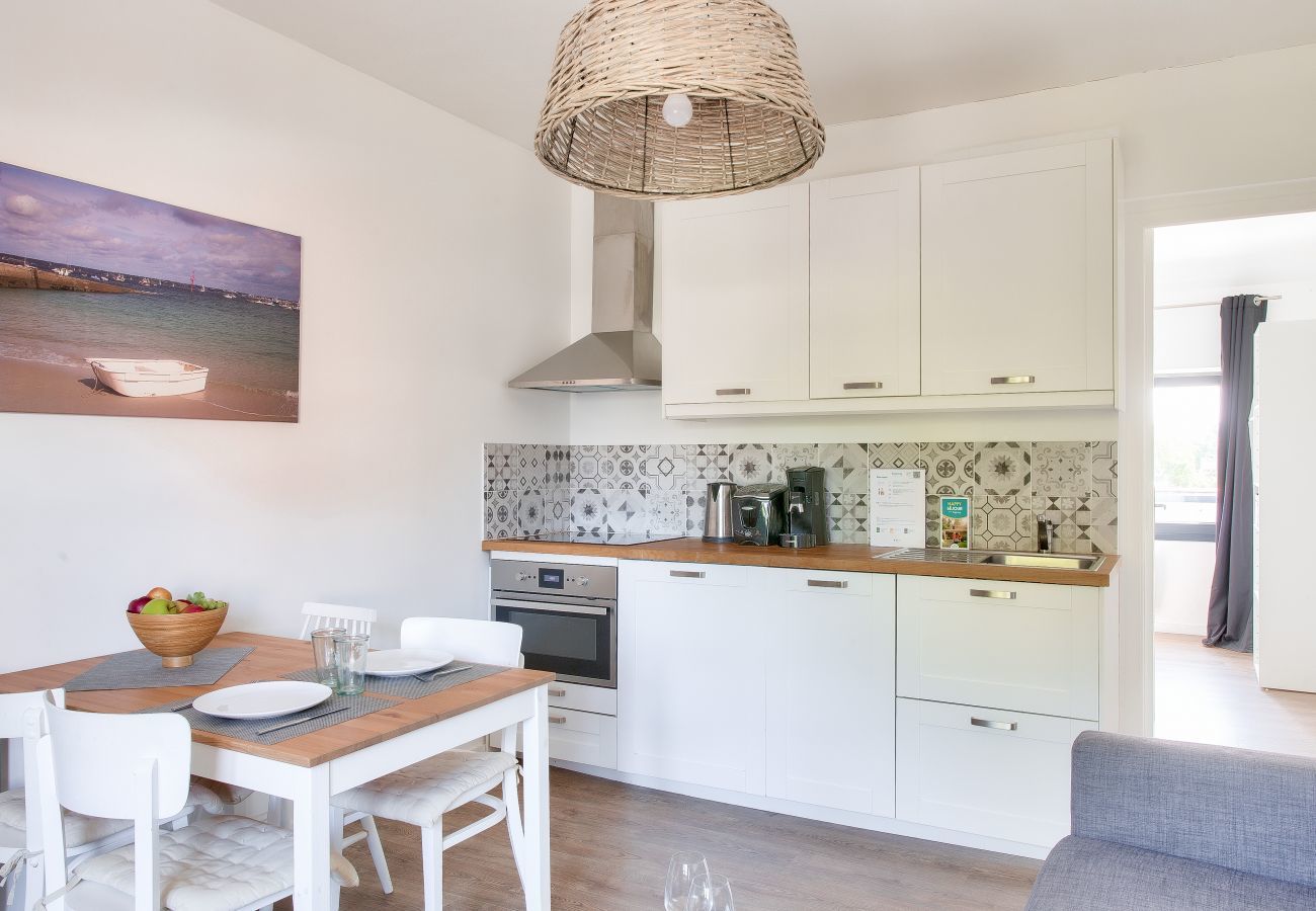 Apartment in Fouesnant - 400m from Cale de Beg Meil's beach, flat pour 2