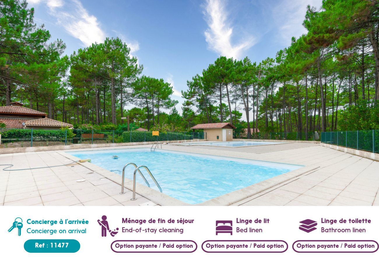 Terraced House in Lacanau - House for 4 with pool in Lacanau