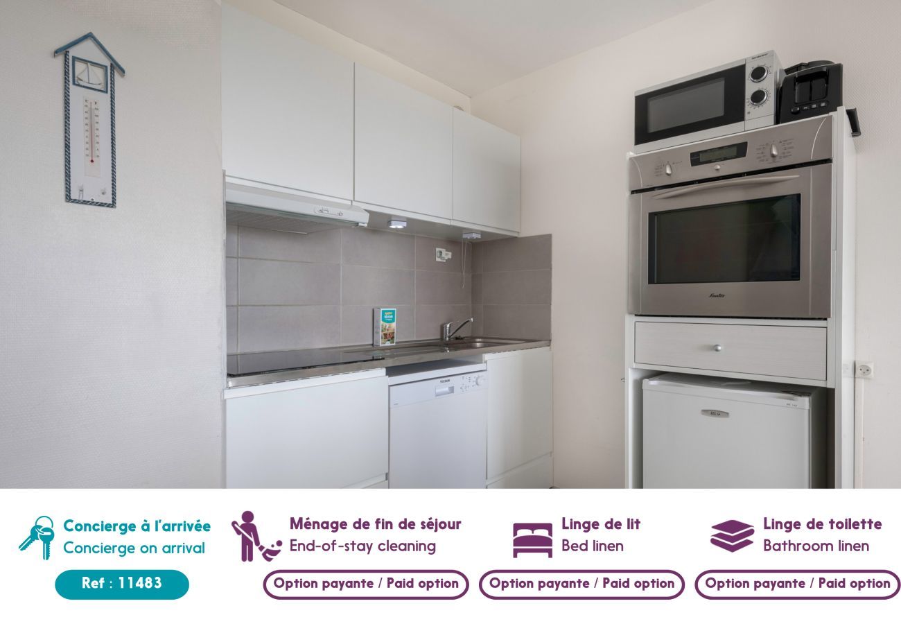 Apartment in Saint-Brevin-les-Pins - St Brévin - Studio - 4 People - Sea View