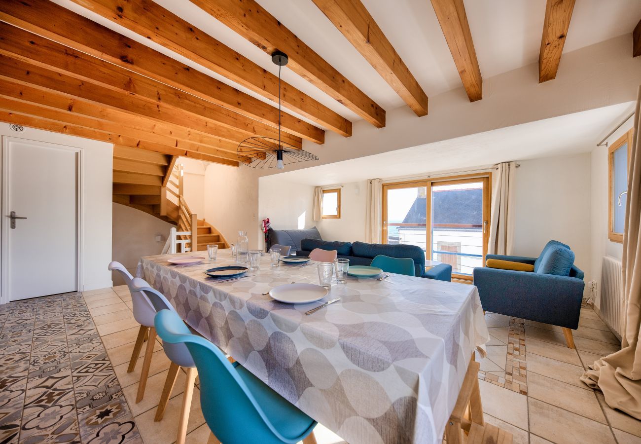 House in Saint-Pierre-Quiberon - Sea view - House for 7 with balcony