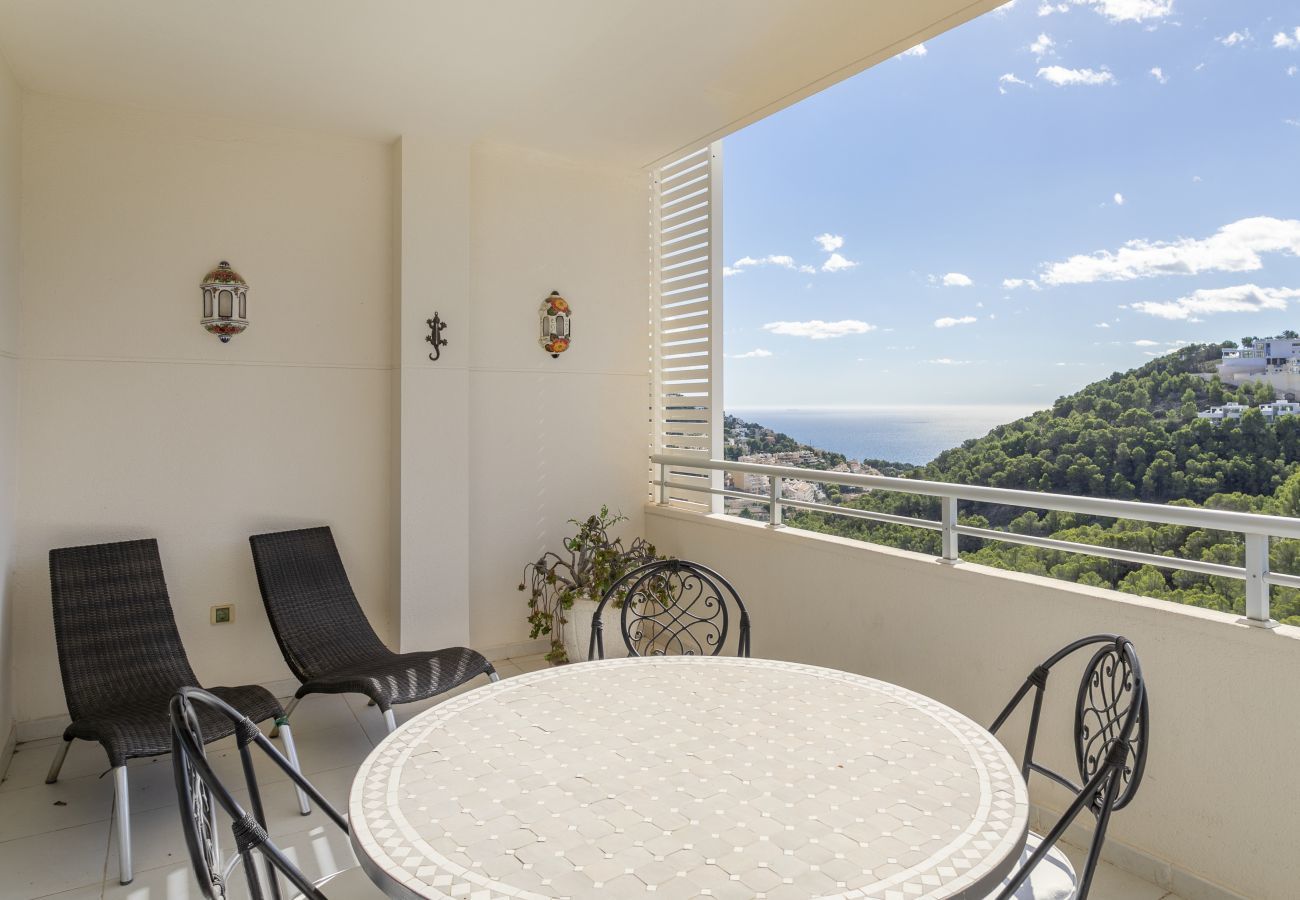 Apartment in Altea - Sea view in Altea - Pool - Apartment for 4