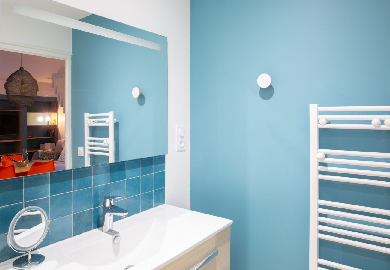 Apartment in Fouesnant - 350m 400m la Cale de Beg Meil's beach, flat for 2