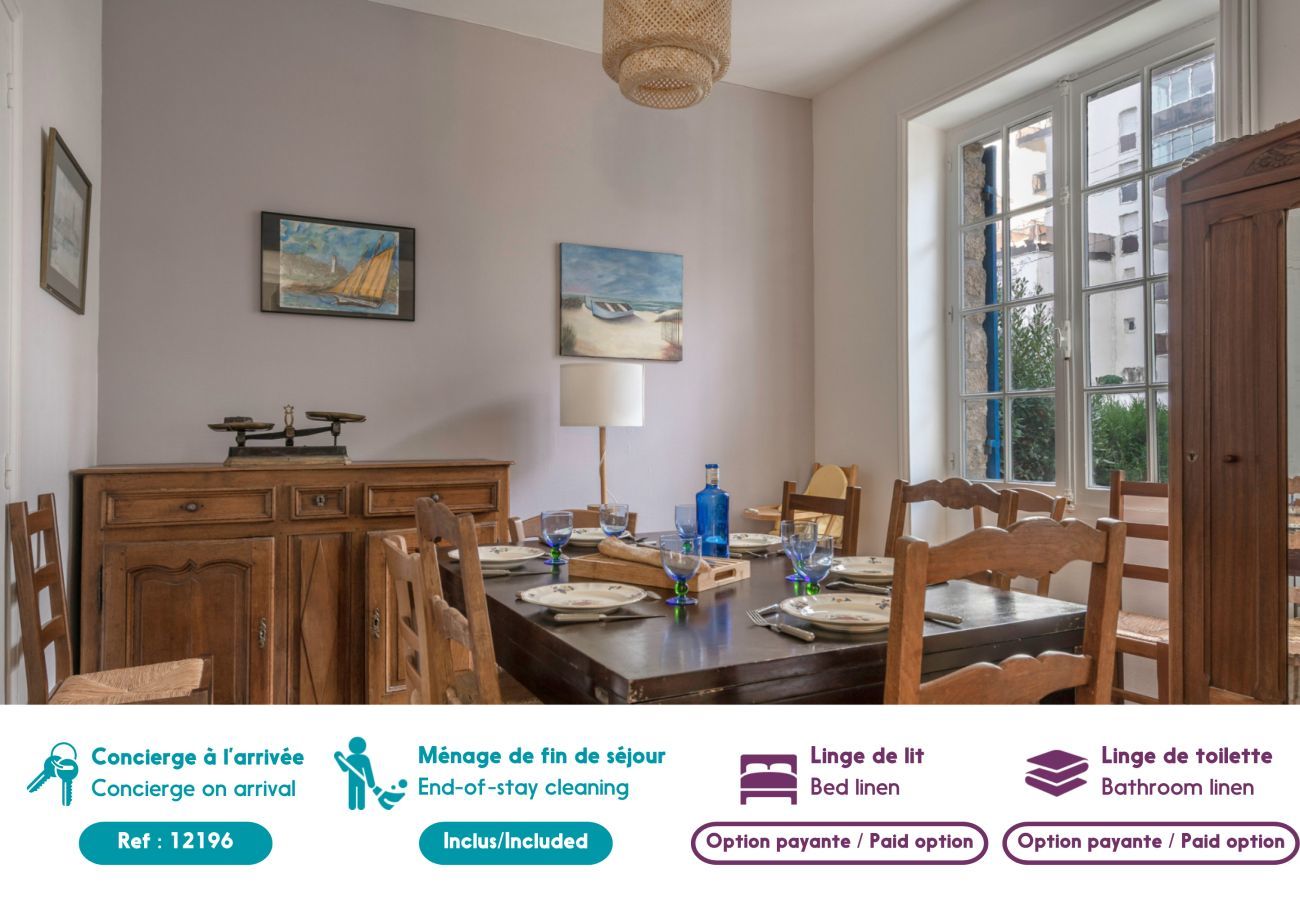 House in La Baule-Escoublac - Villa Bauloise at 100m from the beach