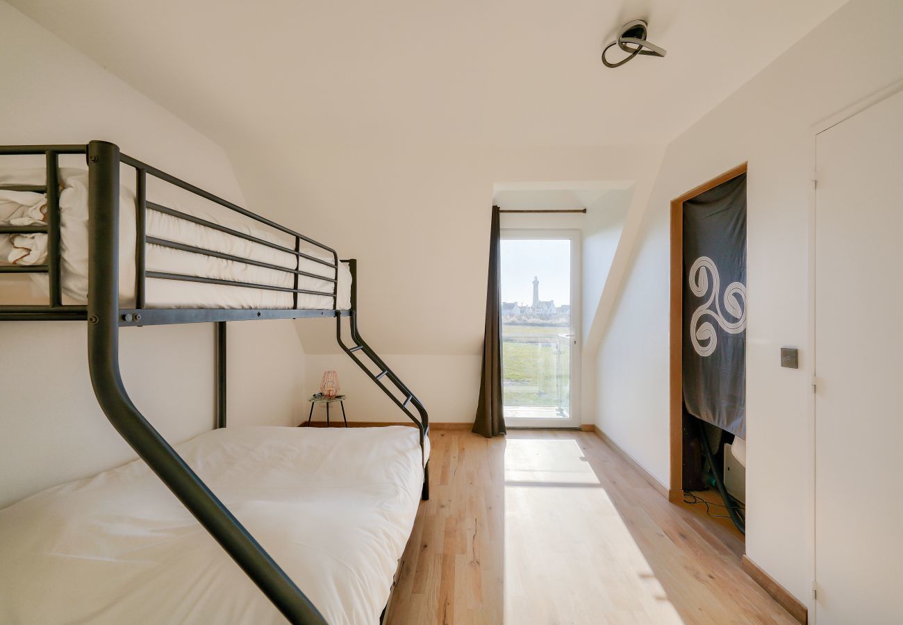 House in Penmarch - Breton stay for 7 with view of Eckmühl lighthouse
