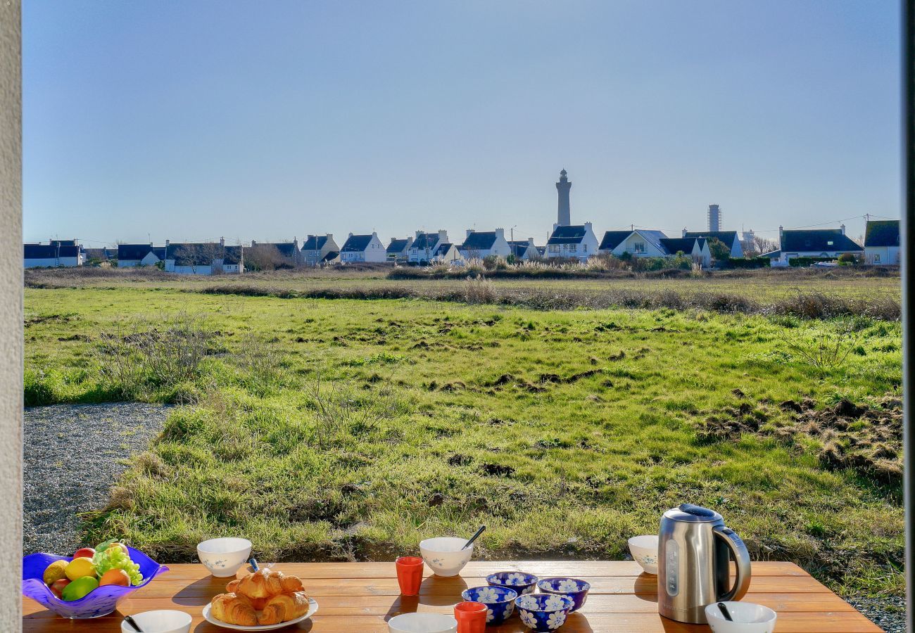 House in Penmarch - Breton stay for 7 with view of Eckmühl lighthouse