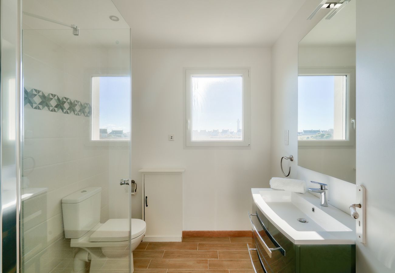 House in Penmarch - Breton stay for 7 with view of Eckmühl lighthouse