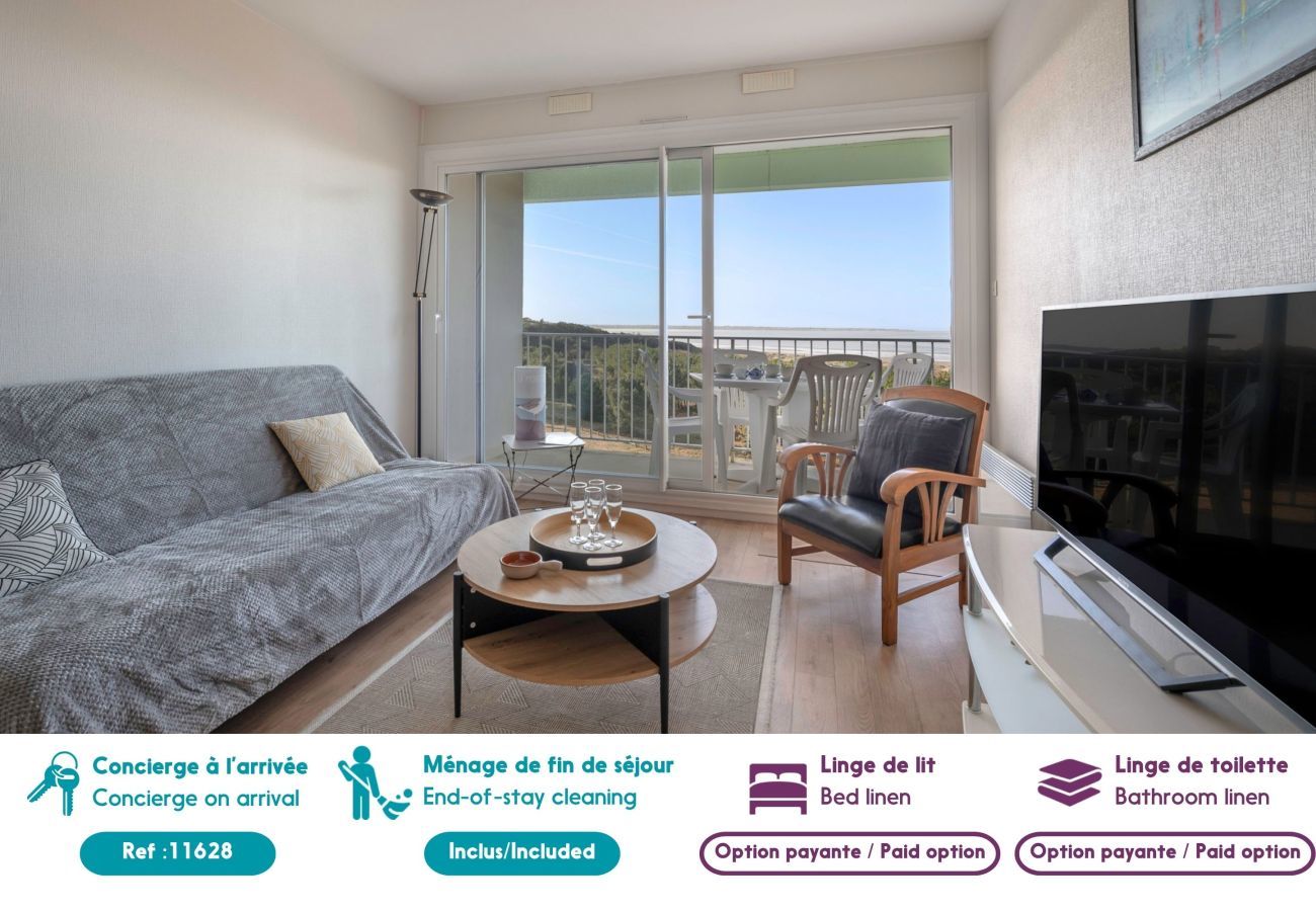 Apartment in Saint-Brevin-les-Pins - Apartment facing the sea for 4 in Saint Brévin L’Océan