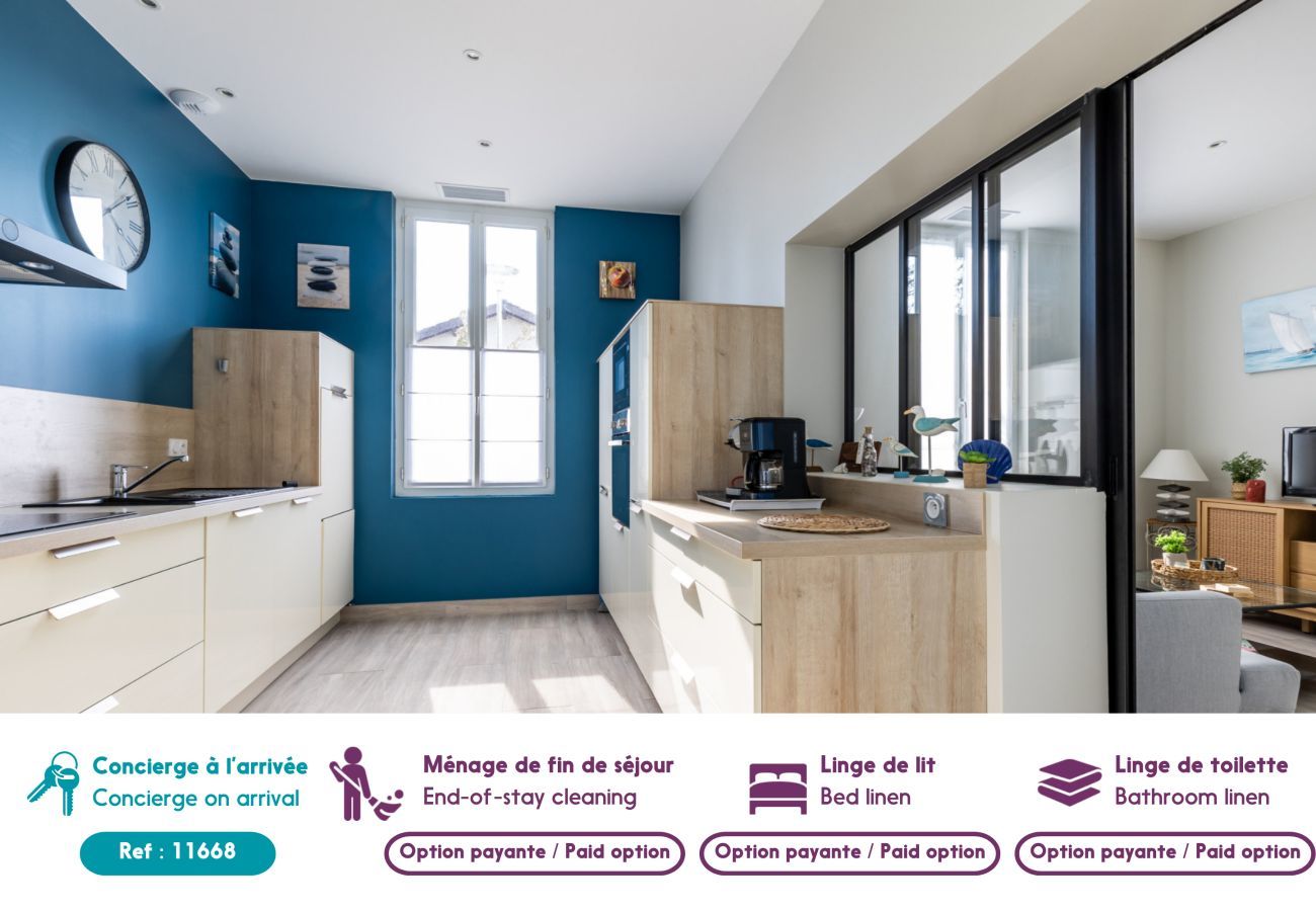 Villa in Andernos-les-Bains - Garden and comfort 600m from the Jetée beach