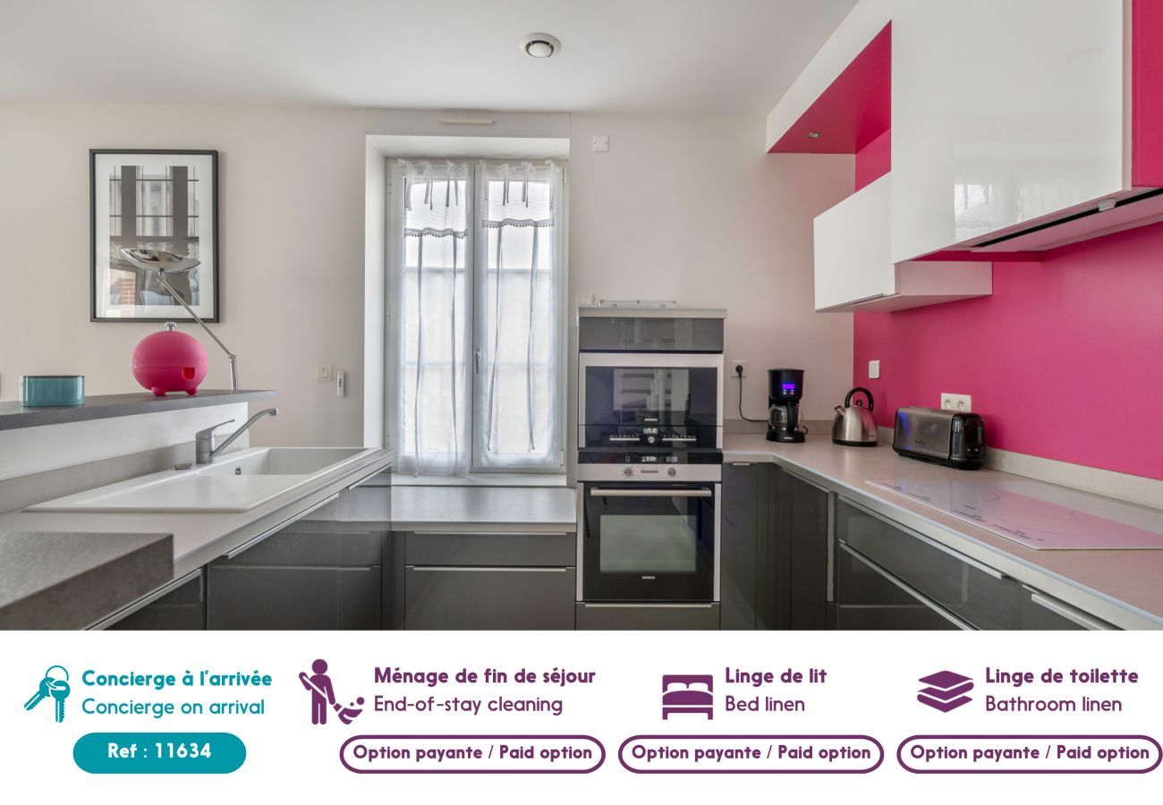 Apartment in Le Pouliguen - 200 m port – 700 m beach – 4 adults - 1 child