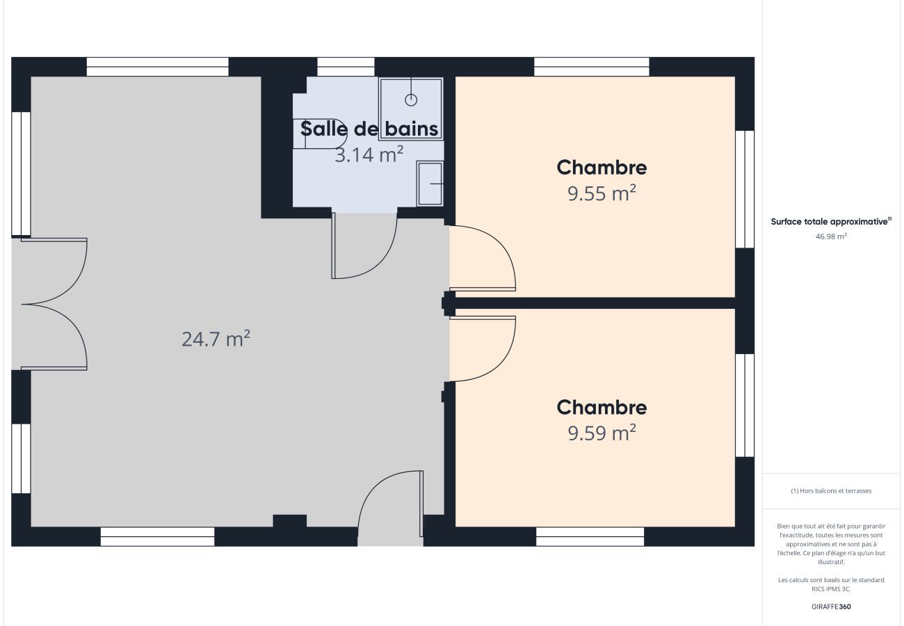 Chalet in Penmarch - 650m Ster beach, chalet - terrace for 4
