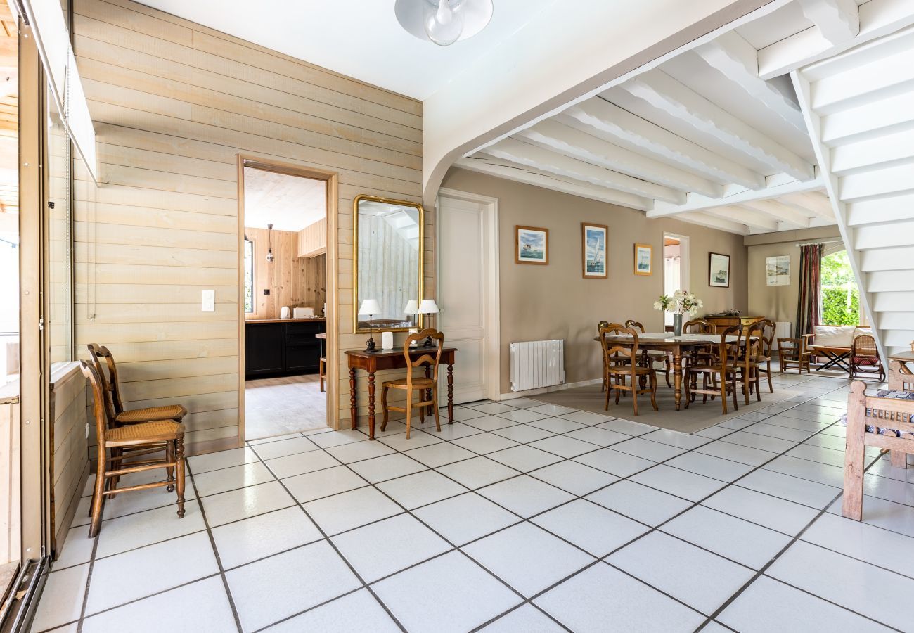 House in Andernos-les-Bains - 400m from the beach, house for 12 with a pool