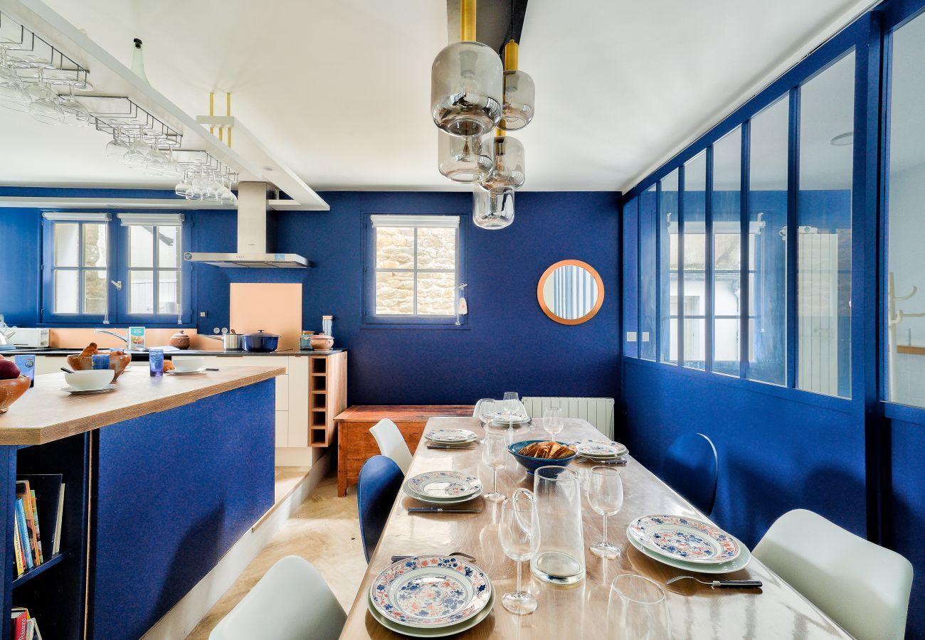House in Ile Tudy - 30 m from the sea - Beautiful house for 7 on Île Tudy