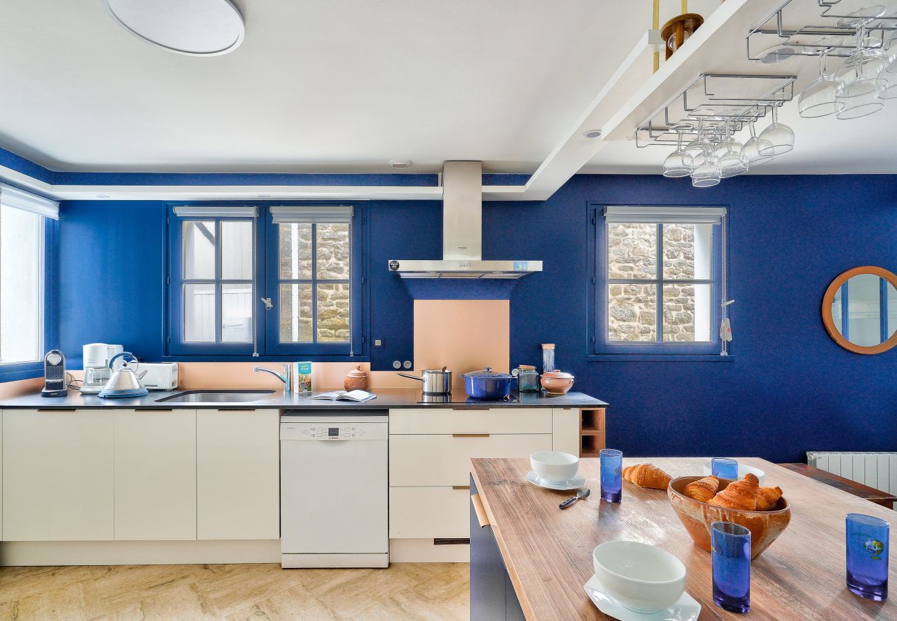 House in Ile Tudy - 30 m from the sea - Beautiful house for 7 on Île Tudy