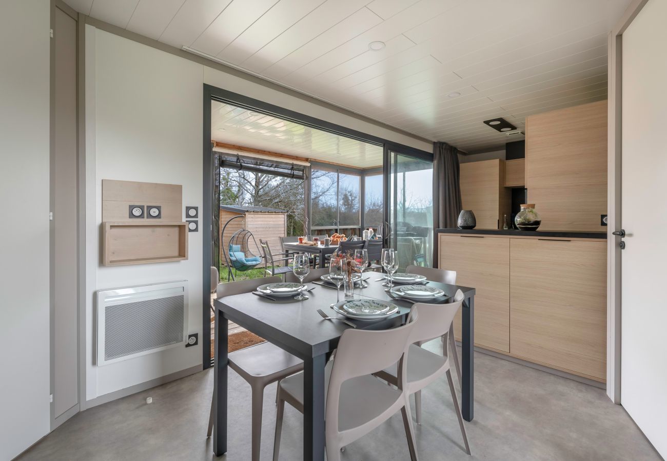 Chalet in Guérande - Pool - Living room in Guérande - 3 bedrooms