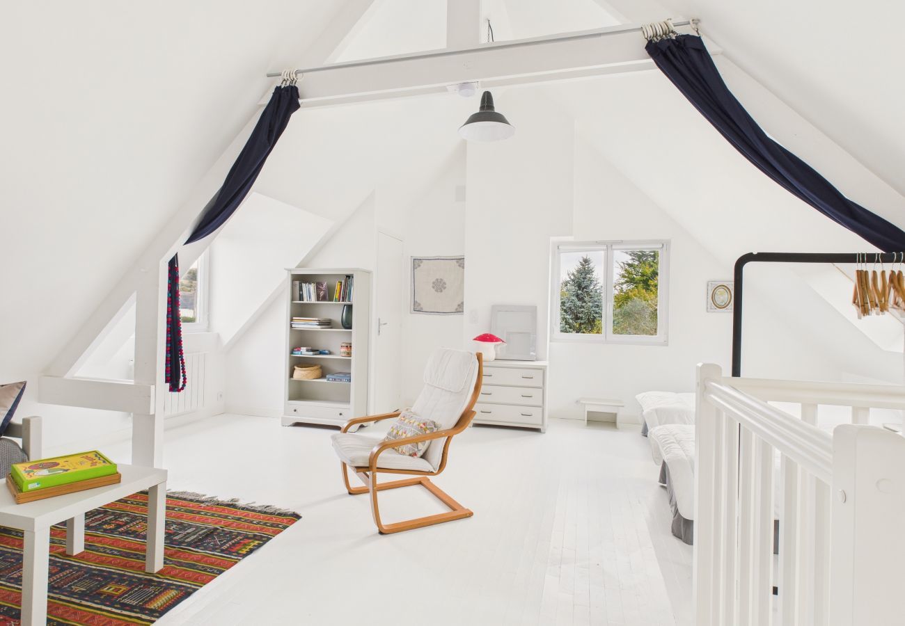 House in Pléneuf-Val-André - 250m from the Port of Dahouët, house for 6